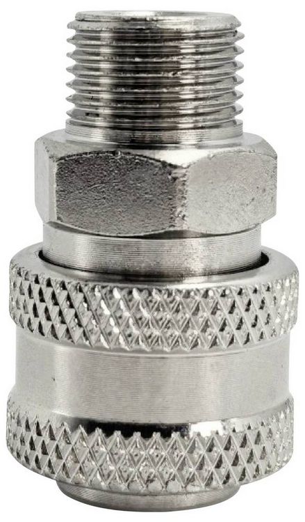 Produktbild: TRU COMPONENTS TC-TE7-2SM Schnellkupplung 10 bar (max) Au&szlig;engewinde G1/4\"