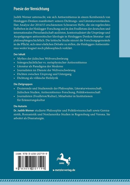 Produktbild: Poesie der Vernichtung