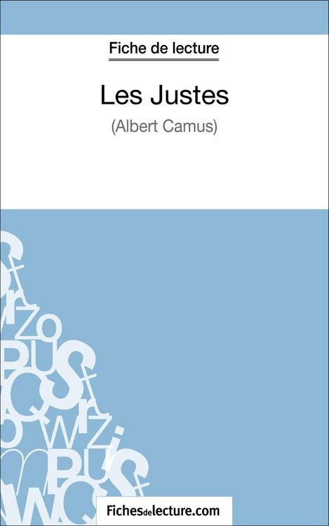 Produktbild: Les Justes - Albert Camus (Fiche de lecture)