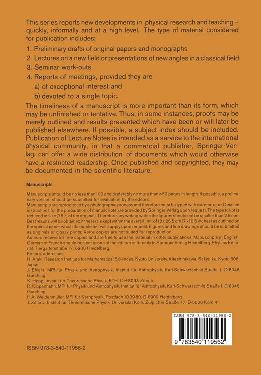 Produktbild: Stochastic Processes in Quantum Theory and Statistical Physics