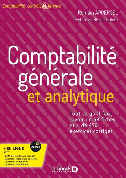 Produktbild: Comptabilite Generale et Analytique: Tout Ce Qu il Faut Savoir en 58