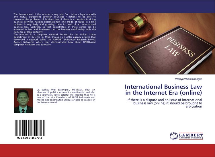 Produktbild: International Business Law in the Internet Era (online)