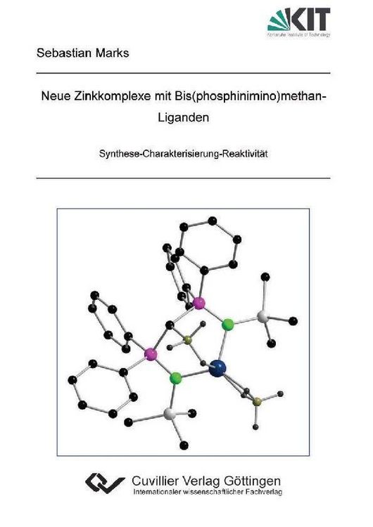 Produktbild: Neue Zinkkomplexe mit Bis(phosphinimino)methan-Liganden