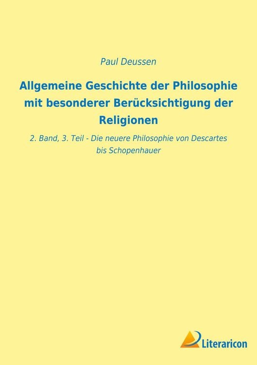Produktbild: Allgemeine Geschichte der Philosophie mit besonderer Ber&uuml;cksichtigung der Religionen