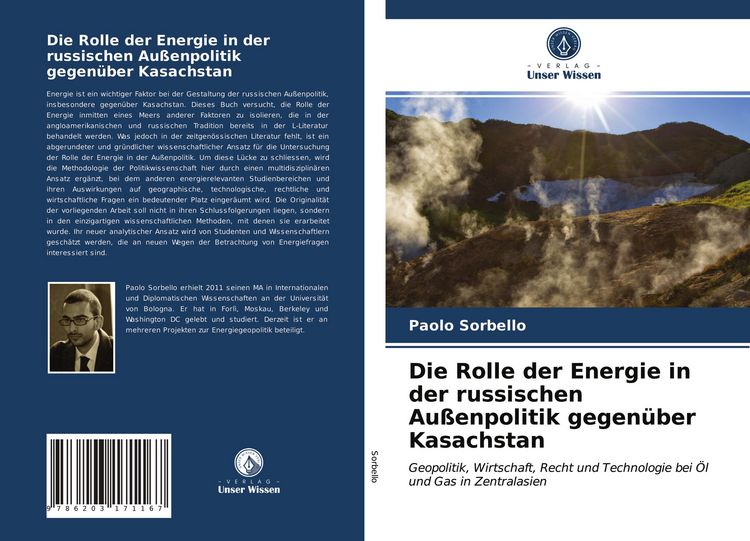 Produktbild: Die Rolle der Energie in der russischen Au&szlig;enpolitik gegen&uuml;ber Kasachstan