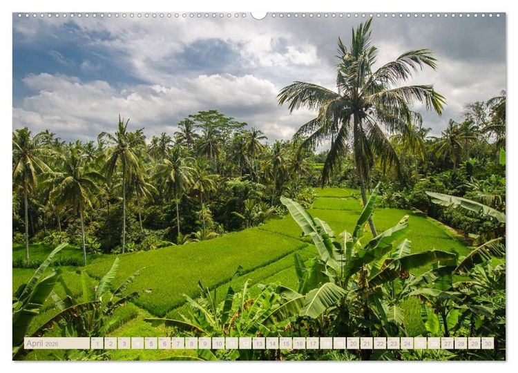 Produktbild: Bali (hochwertiger Premium Wandkalender 2026 DIN A2 quer), Kunstdruck in Hochglanz
