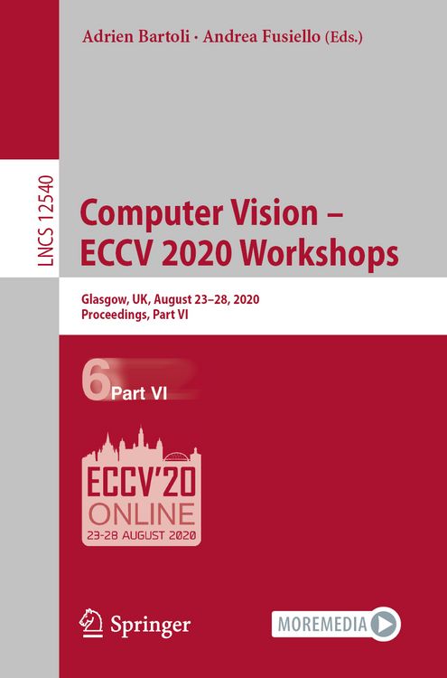 Produktbild: Computer Vision &ndash; ECCV 2020 Workshops