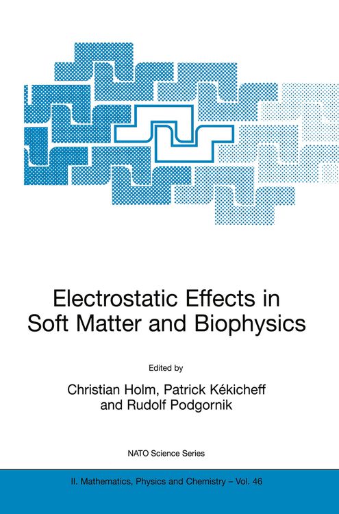 Produktbild: Electrostatic Effects in Soft Matter and Biophysics