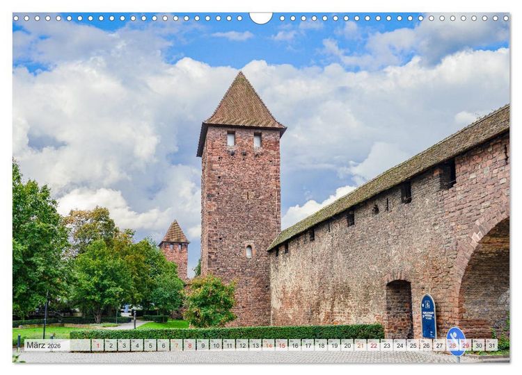 Produktbild: Worms Impressionen (Wandkalender 2026 DIN A3 quer), CALVENDO Monatskalender