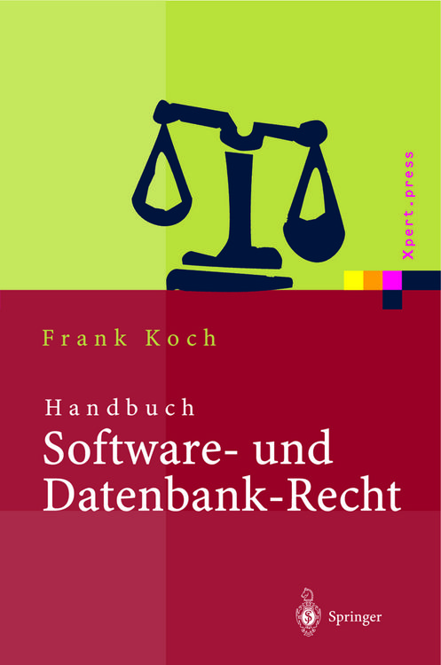 Produktbild: Handbuch Software- und Datenbank-Recht