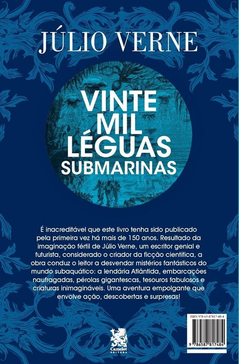 Produktbild: Vinte Mil L&eacute;guas Submarinas - J&uacute;lio Verne