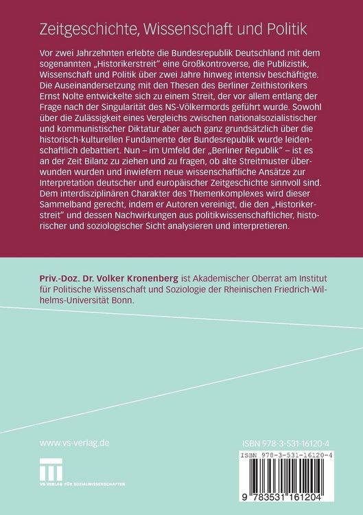 Produktbild: Zeitgeschichte, Wissenschaft und Politik