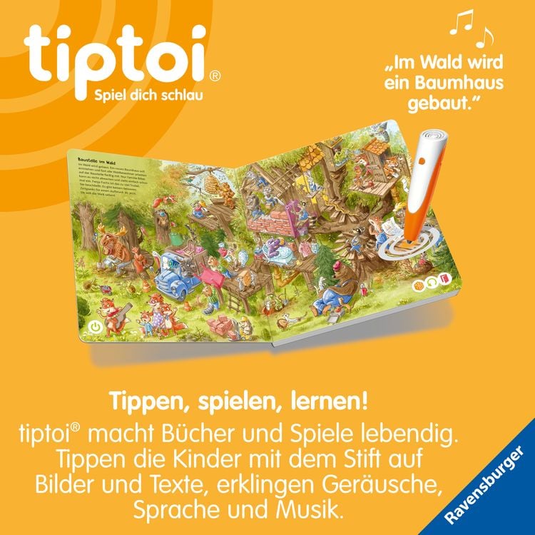 Tiptoi® - Die große Wimmelreise der Tiere