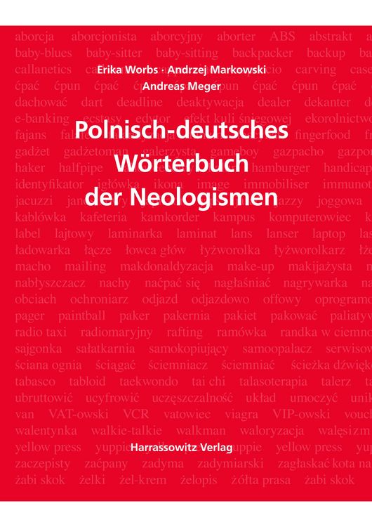 Produktbild: W&ouml;rterbuch der Neologismen Polnisch-Deutsch