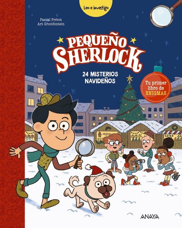 Produktbild: Peque&ntilde;o Sherlock: 24 misterios navide&ntilde;os