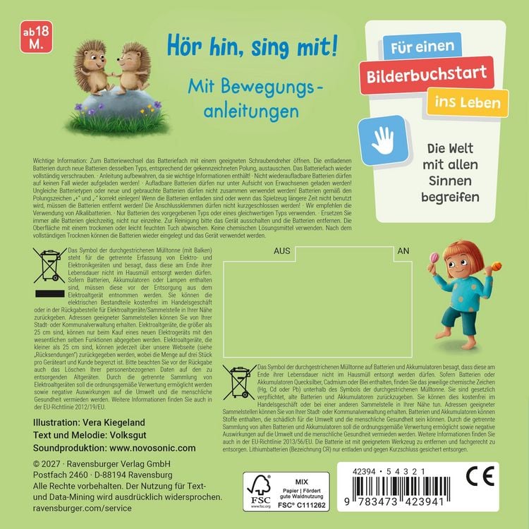 Produktbild: H&ouml;r mal hin - Ich bin der kleine Tanzb&auml;r
