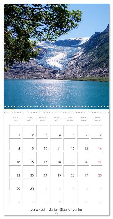 Produktbild: Norway Land of the Vikings and fairy tales (Wall Calendar 2026 12 &times; 12 Inch) CALVENDO 12 Month Wall Calendar