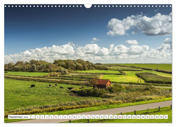 Produktbild: Schleswig-Holstein (Wandkalender 2026 DIN A3 quer), CALVENDO Monatskalender