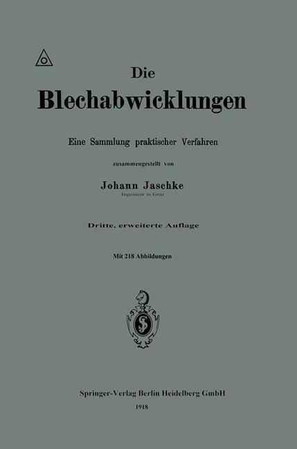 Produktbild: Die Blechabwicklungen