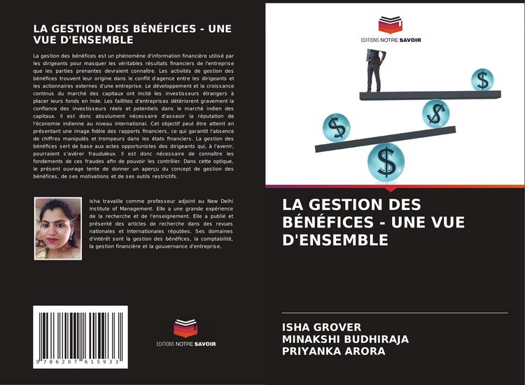 Produktbild: La Gestion des B&eacute;n&eacute;fices - Une Vue D'ensemble