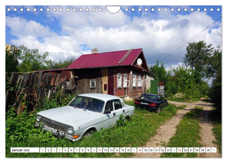 Produktbild: Sowjet-Mobile - Oldtimer der UdSSR (Wandkalender 2026 DIN A4 quer), CALVENDO Monatskalender