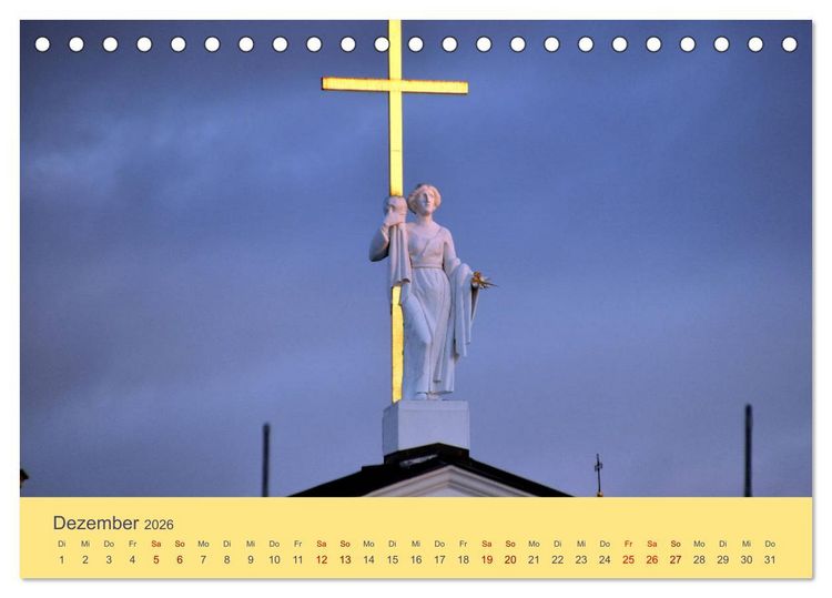 Produktbild: Vilnius im Detail (Tischkalender 2026 DIN A5 quer), CALVENDO Monatskalender
