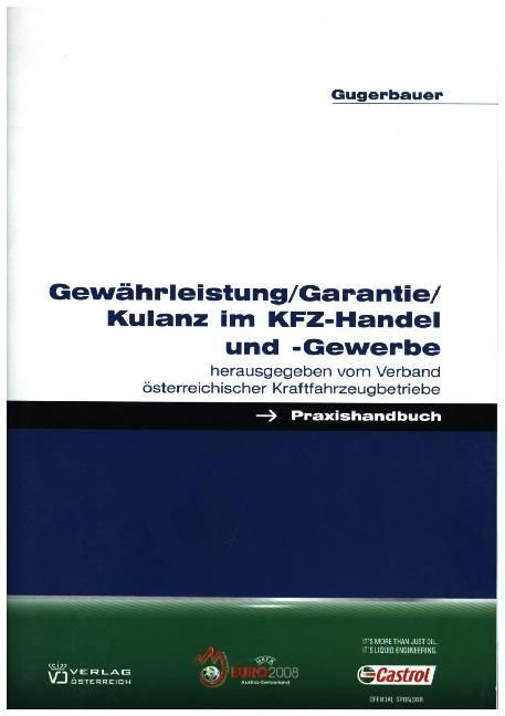Produktbild: Gew&auml;hrleistung /Garantie /Kulanz im KFZ-Handel und -Gewerbe