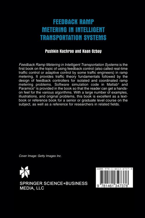 Produktbild: Feedback Ramp Metering in Intelligent Transportation Systems