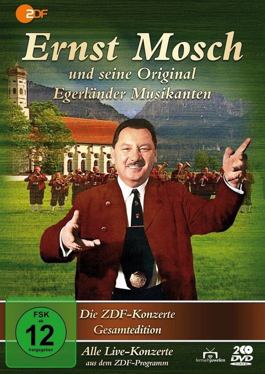 Produktbild: Ernst Mosch - Die ZDF-Konzerte Gesamtedition (Fernsehjuwelen) [2 DVDs]