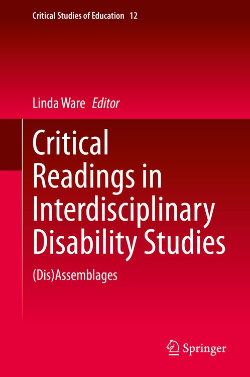 Produktbild: Critical Readings in Interdisciplinary Disability Studies
