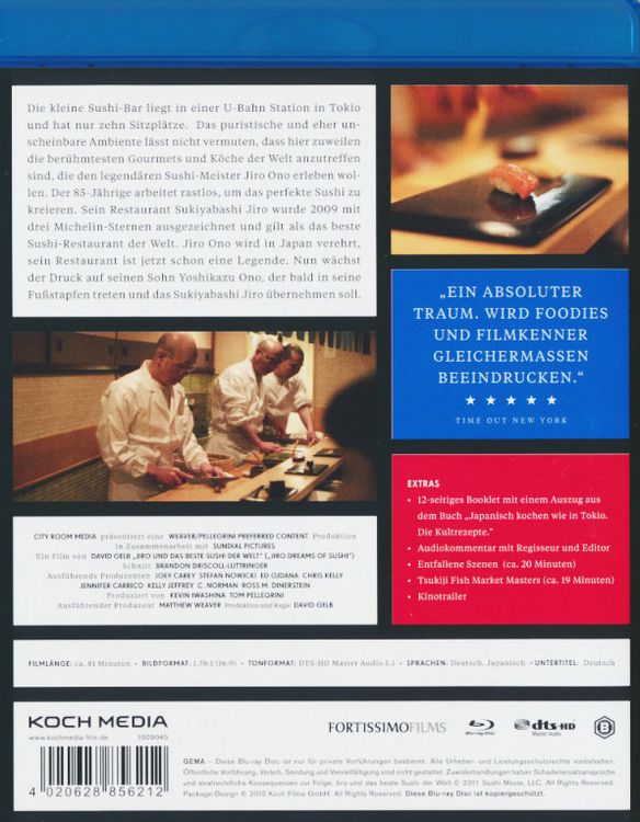 Produktbild: Jiro und das beste Sushi der Welt