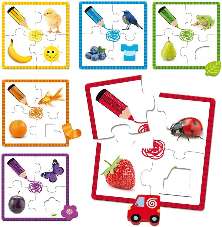 Goula - 6 Farben-Puzzle