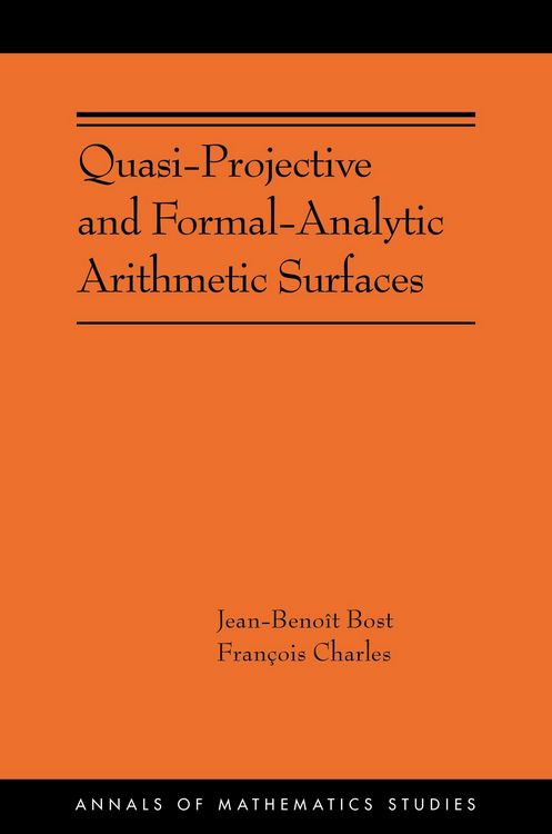 Produktbild: Quasi-Projective and Formal-Analytic Arithmetic Surfaces