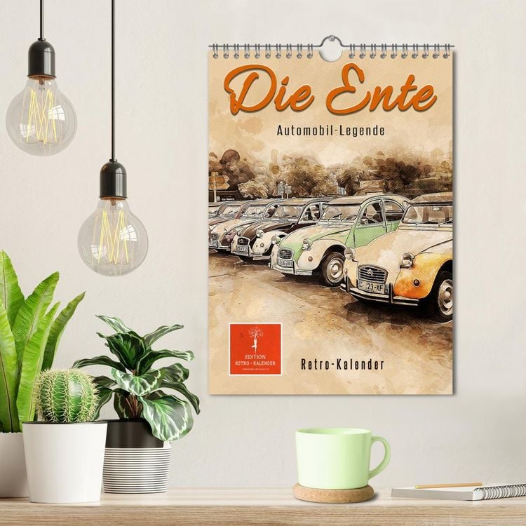 Produktbild: Die Ente - Automobil Legende (Wandkalender 2026 DIN A4 hoch), CALVENDO Monatskalender