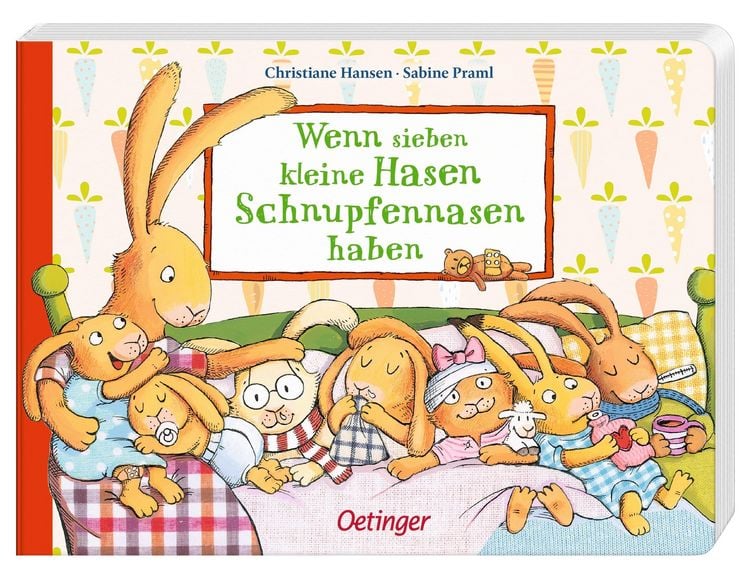 Produktbild: Wenn sieben kleine Hasen Schnupfennasen haben