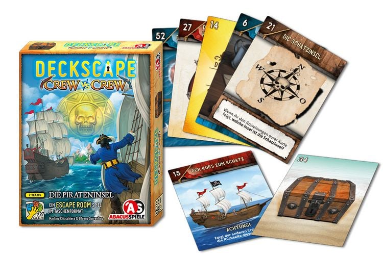 Produktbild: Deckscape - Crew vs Crew &ndash; Die Pirateninsel