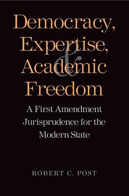 Produktbild: Democracy, Expertise, and Academic Freedom