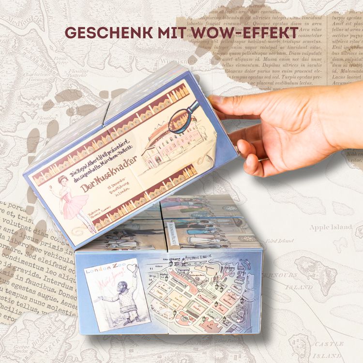 Produktbild: Escape Experience Adventskalender &ndash; Der magische R&auml;tselw&uuml;rfel: Sherlock Holmes und das mysteri&ouml;se Geschenk