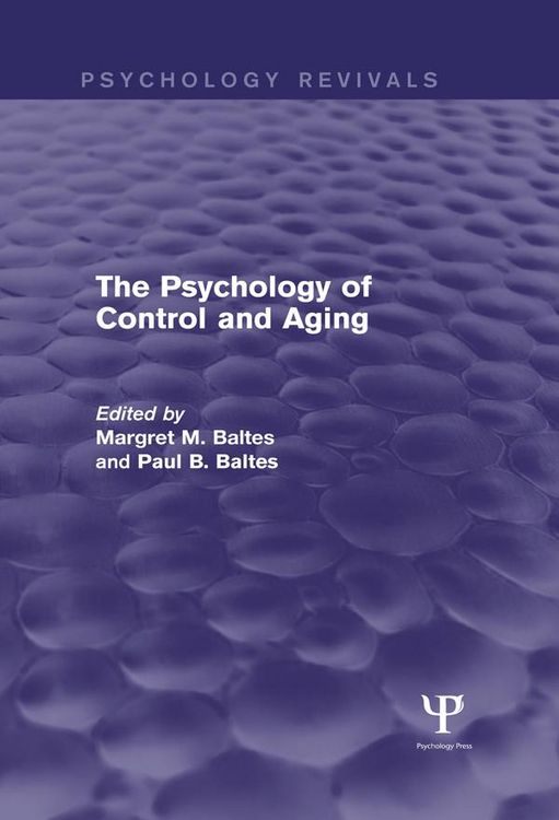 Produktbild: The Psychology of Control and Aging