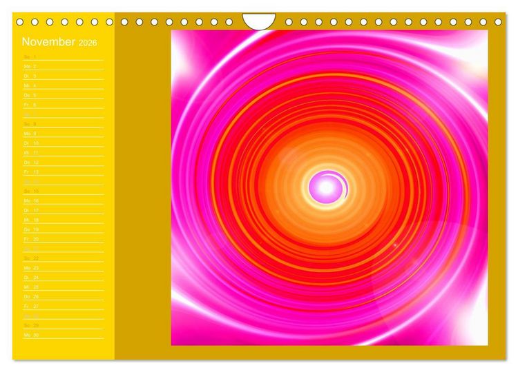 Produktbild: Energie-Spiralen 2026 (Wandkalender 2026 DIN A4 quer), CALVENDO Monatskalender