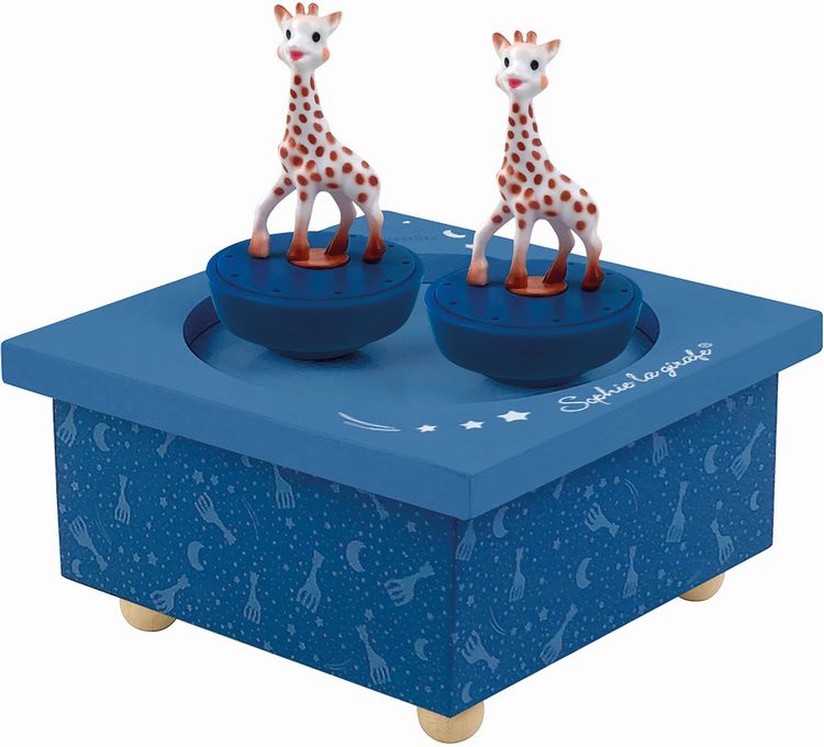 Produktbild: TROUSSELIER - Spieluhr mit tanzenden Giraffen, Milchstrasse magnetisch