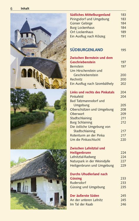 Produktbild: TRESCHER Reisef&uuml;hrer Burgenland