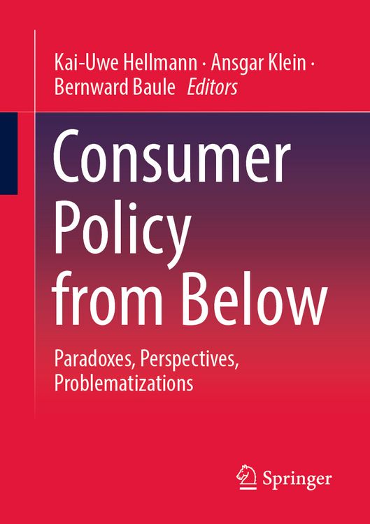 Produktbild: Consumer Policy from Below