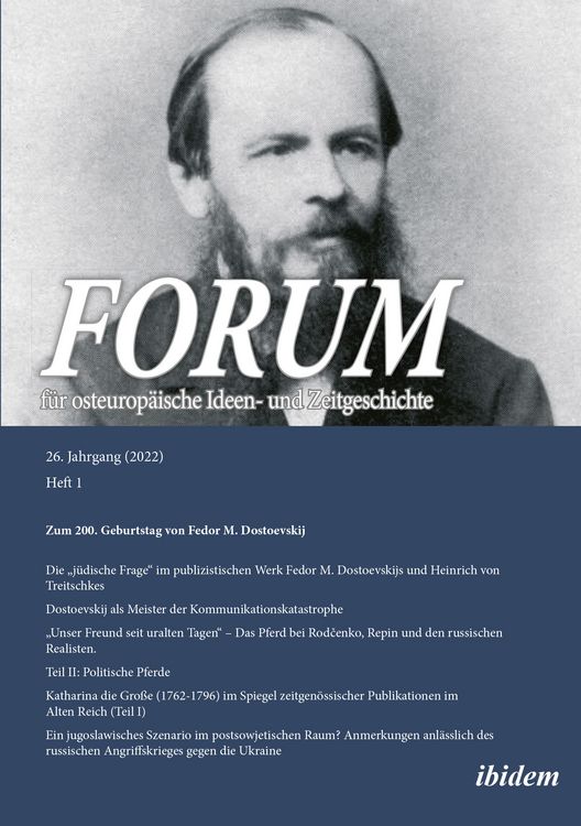Produktbild: Forum f&uuml;r osteurop&auml;ische Ideen- und Zeitgeschichte