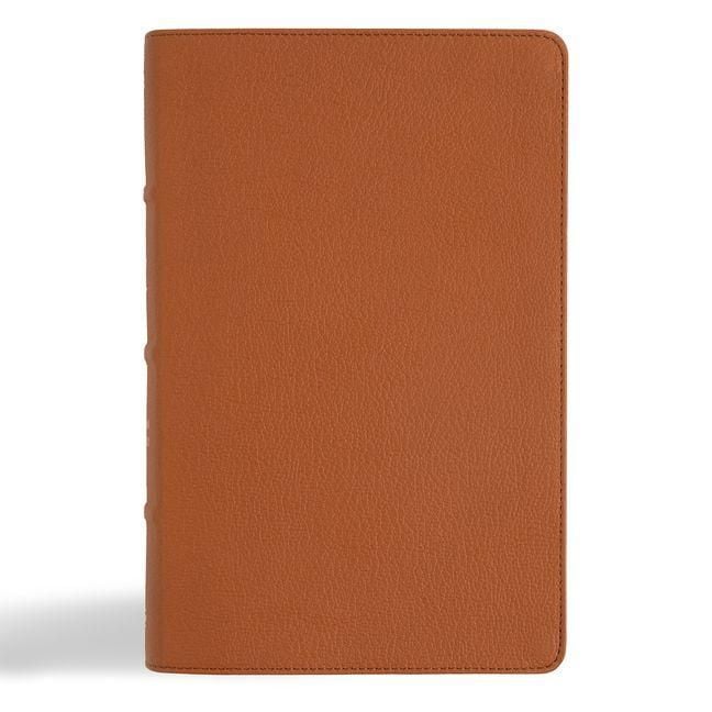 Produktbild: NASB Single-Column Personal Size Bible, Tan Genuine Leather