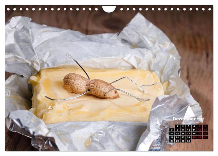 Produktbild: Erdnussm&auml;nnchen Geschichten. (Wandkalender 2026 DIN A4 quer), CALVENDO Monatskalender