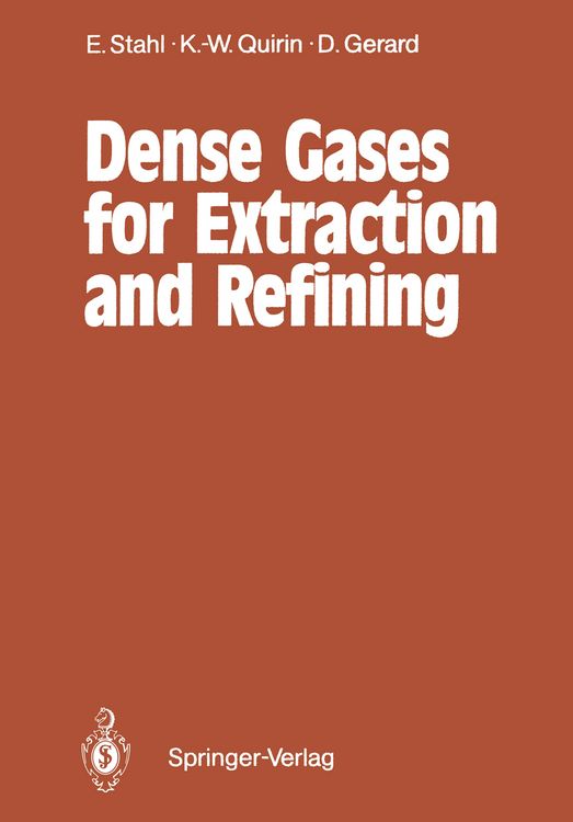 Produktbild: Dense Gases for Extraction and Refining