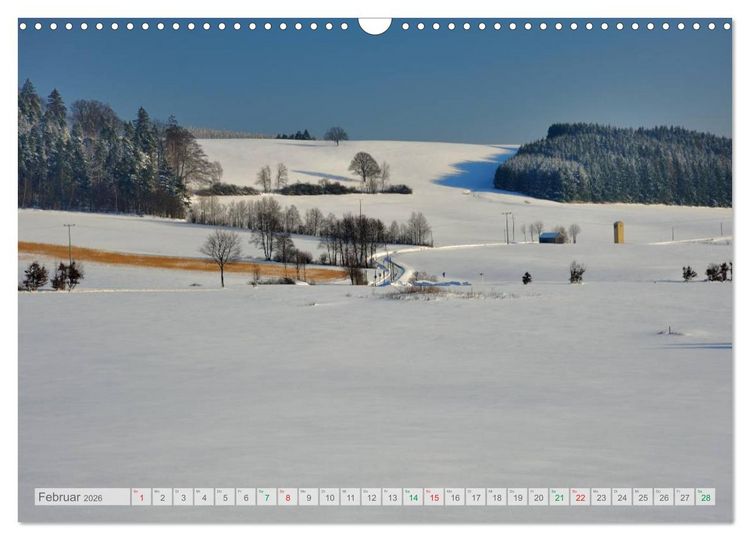 Produktbild: Wunderbare Oberpfalz 2026 (Wandkalender 2026 DIN A3 quer), CALVENDO Monatskalender