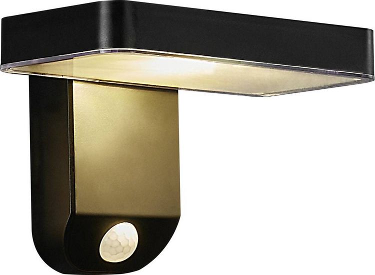 Produktbild: Nordlux Rica Square 2118161003 Solar-Au&szlig;enwandleuchte LED LED 5W Schwarz