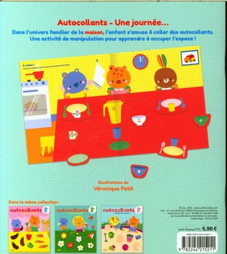 Produktbild: Une journ&eacute;e &agrave; la maison : 2 ans +